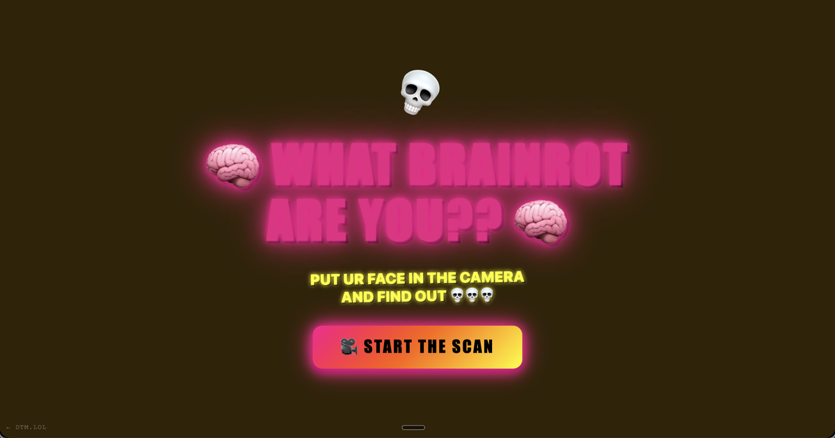 What Brainrot Are You?
